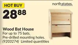 Princess Auto Wood Bat House offer