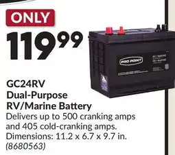 Princess Auto GC24RV Dual-Purpose RV/Marine Battery offer