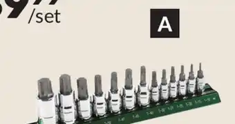 Princess Auto 13 pc Bit Socket Sets offer