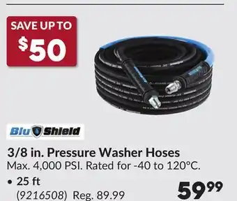 Princess Auto 3/8 in. Pressure Washer Hoses offer