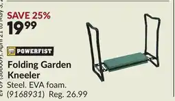 Princess Auto Folding Garden Kneeler offer