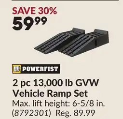 Princess Auto 2 pc 13,000 lb GVW Vehicle Ramp Set offer