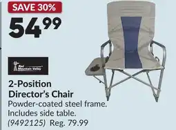 Princess Auto 2-Position Director's Chair offer