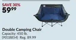 Princess Auto Double Camping Chair offer