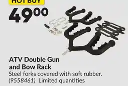 Princess Auto ATV Double Gun and Bow Rack offer