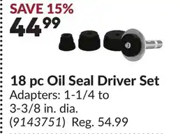 Princess Auto 18 pc Oil Seal Driver Set offer