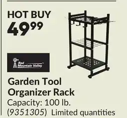 Princess Auto Garden Tool Organizer Rack offer