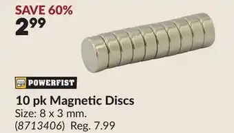 Princess Auto 10 pk Magnetic Discs offer