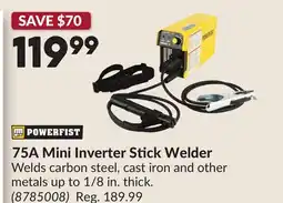Princess Auto 75A Mini Inverter Stick Welder offer