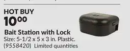 Princess Auto Bait Station with Lock offer