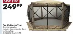 Princess Auto Pop-Up Gazebo Tent offer