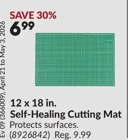 Princess Auto 12 x 18 in. Self-Healing Cutting Mat offer