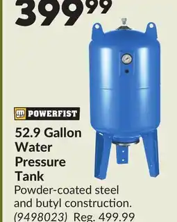 Princess Auto 52.9 Gallon Water Pressure Tank offer