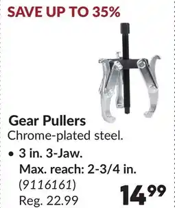 Princess Auto Gear Pullers offer