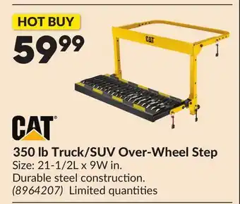 Princess Auto 350 lb Truck/SUV Over-Wheel Step offer