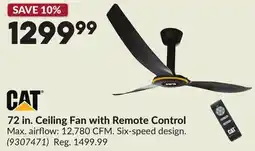 Princess Auto 72 in. Ceiling Fan with Remote Control offer