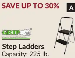 Princess Auto Step Ladders 2-Step Stainless Steel offer