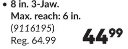 Princess Auto 8 in. 3-Jaw. Max. reach: 6 in. Gear Pullers offer