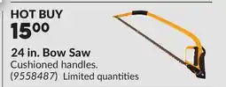 Princess Auto 24 in. Bow Saw offer