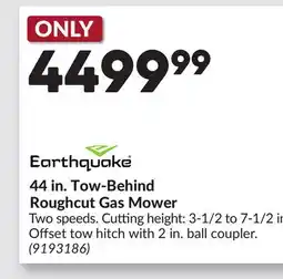 Princess Auto 44 in. Tow-Behind Roughcut Gas Mower offer