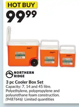 Princess Auto 3 pc Cooler Box Set offer