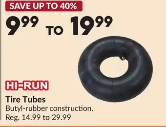 Princess Auto Tire Tubes offer