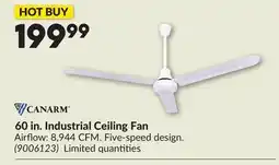 Princess Auto 60 in. Industrial Ceiling Fan offer