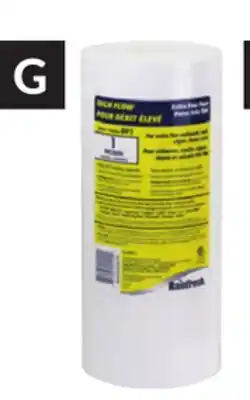 Princess Auto Water Filter Cartridges, Extra-Fine 1 Micron High Flow offer