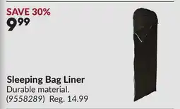 Princess Auto Sleeping Bag Liner offer