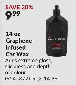 Princess Auto 14 oz Graphene- Infused Car Wax offer