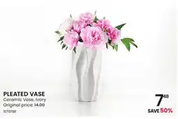 Stokes PLEATED VASE Ceramic Vase offer