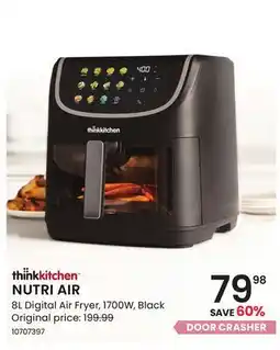 Stokes NUTRI AIR Stokes 8L Digital Air Fryer offer