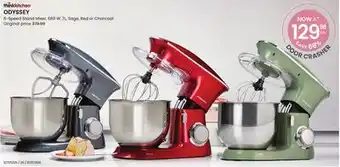 Stokes ODYSSEY 6-Speed Stand Mixer offer