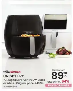Stokes CRISPY FRY 7.7L Digital Air Fryer offer