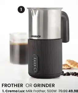 Stokes Crema Lux Milk Frother offer