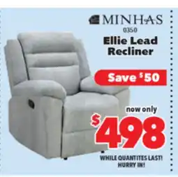 Surplus Furniture Ellie Lead Recliner offer