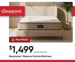Dormez Vous Beautyrest Reserve Granite Mattress offer