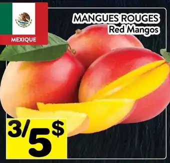 Supermarché PA MANGUES ROUGES | Red Mangos offer