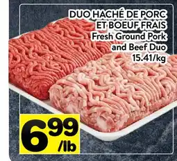 Supermarché PA DUO HACHÉ DE PORK ET BOEUF FRAIS | Fresh Ground Pork and Beef Duo offer