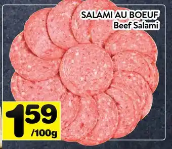 Supermarché PA SALAMI AU BOEUF | Beef Salami offer