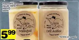 Supermarché PA YOGOURTS LA FERME VALLÉE VERTÈ | Yogurts offer