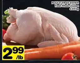Supermarché PA POULET FRAIS ENTIER | Fresh Whole Chicken offer