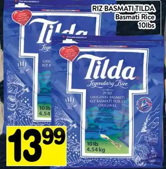 Supermarché PA RIZ BASMATI TILDA | Basmati Rice offer