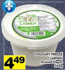 Supermarché PA YOGOURT PRESSÉ LABNEH | Strained Yogurt offer