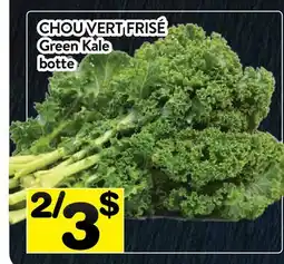 Supermarché PA CHOU VERT FRISÉ | Green Kale offer