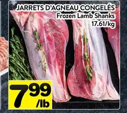 Supermarché PA JARRETS D'AGNEAU CONGELÉS | Frozen Lamb Shanks offer