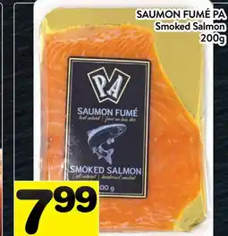Supermarché PA SAUMON FUMÉ PA | Smoked Salmon offer