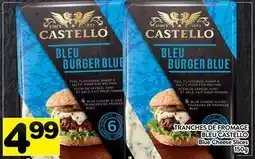 Supermarché PA TRANCHES DE FROMAGE BLEU CASTELLO | Blue Cheese Slices offer