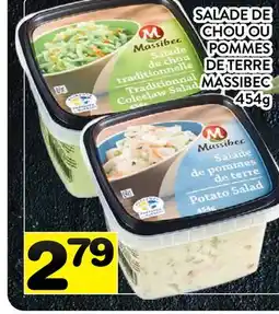 Supermarché PA SALADE DE CHOU OU POMMES DE TERRE MASSIBEC offer
