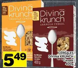 Supermarché PA CÉRÉALES DIVINA KRUNCH | Cereals offer